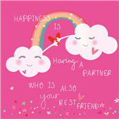 Happiness Isâ¦... Greetings Card
