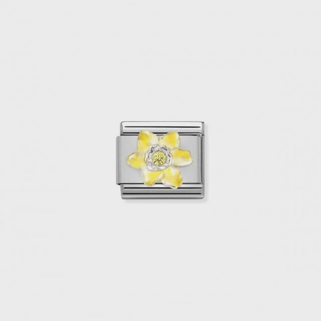 Nomination Composable Classic Charm - CZ Daffodil