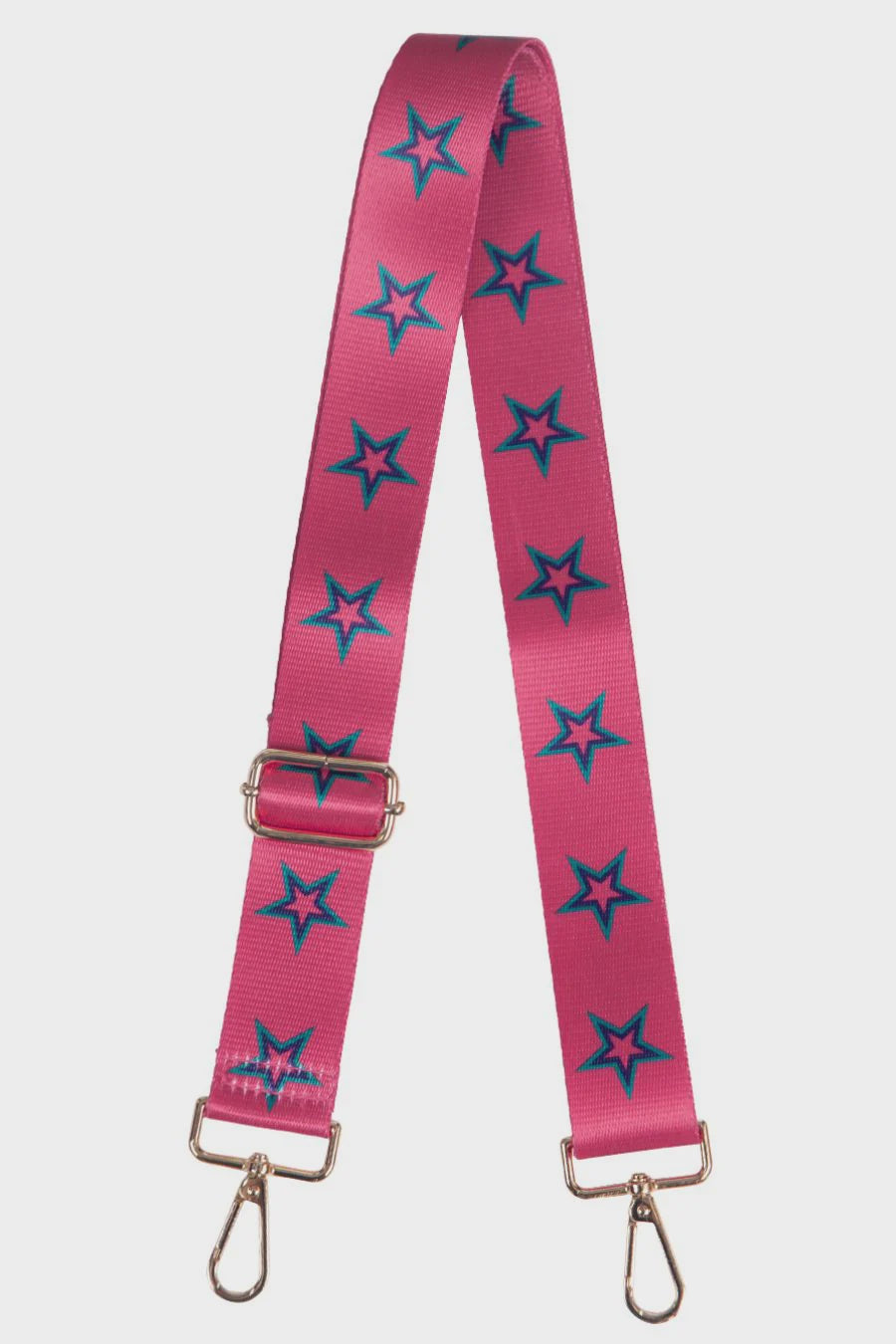 Sarta Bag Strap - Fuchsia Star Print
