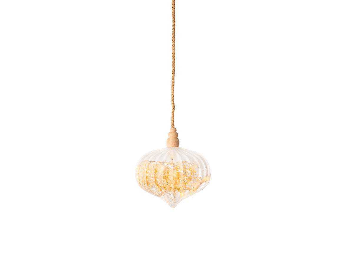 Flower Filled Onion Micro LED Ball Light - 21cm – KindleHouse