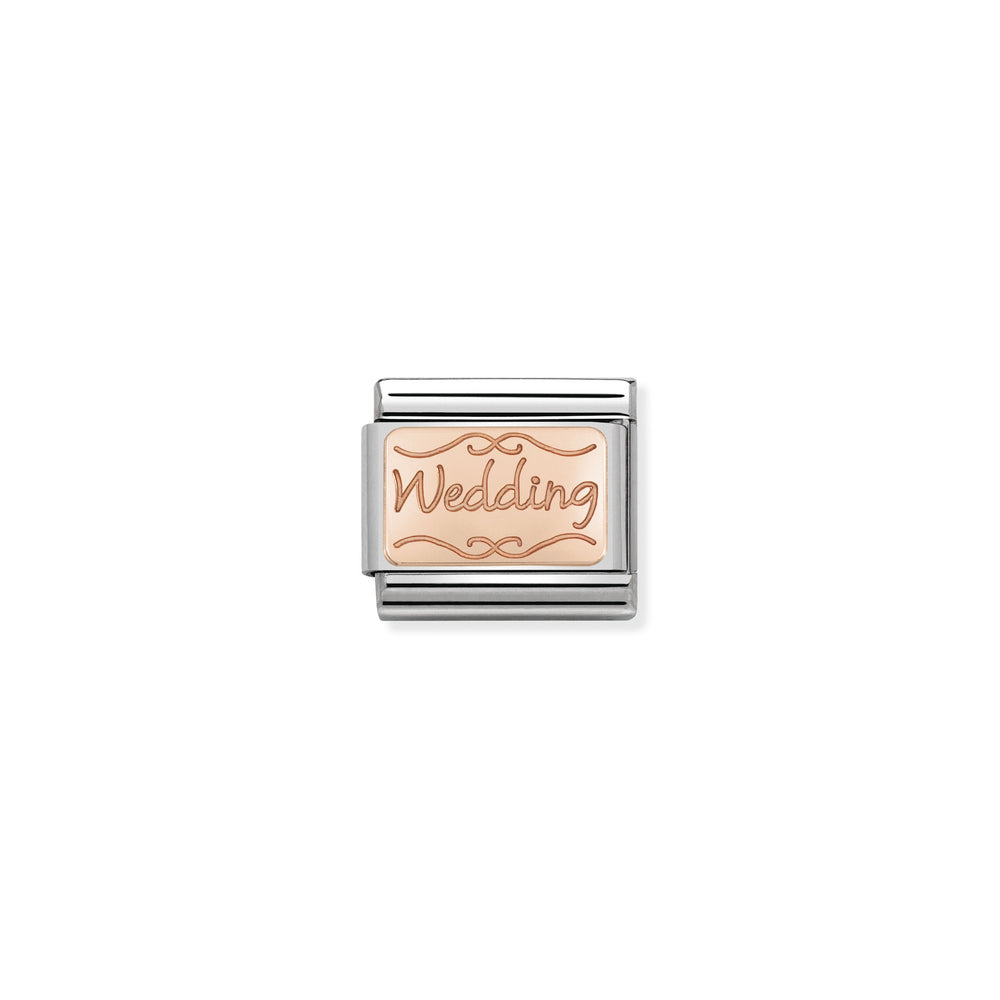 Nomination Classic Link s 9K Rose Gold Wedding