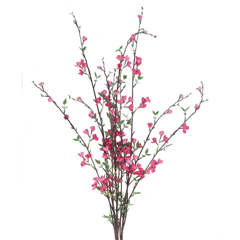 Gisela Graham Dark Pink Blossom Branch