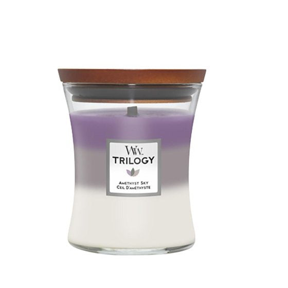 Woodwick Medium Candle Jar - Amethyst Sky