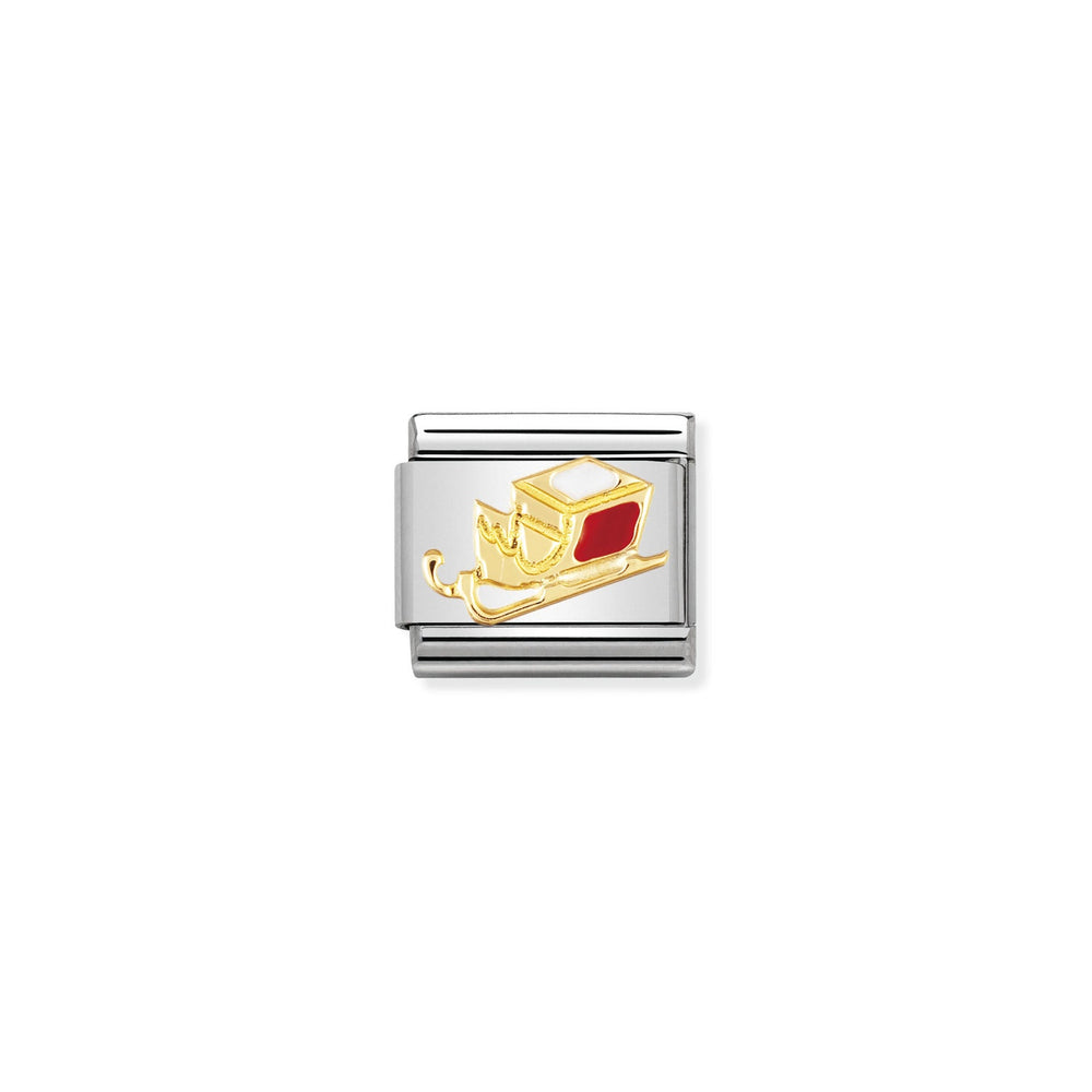 Nomination Composable Classic Gold Charm - Sleigh