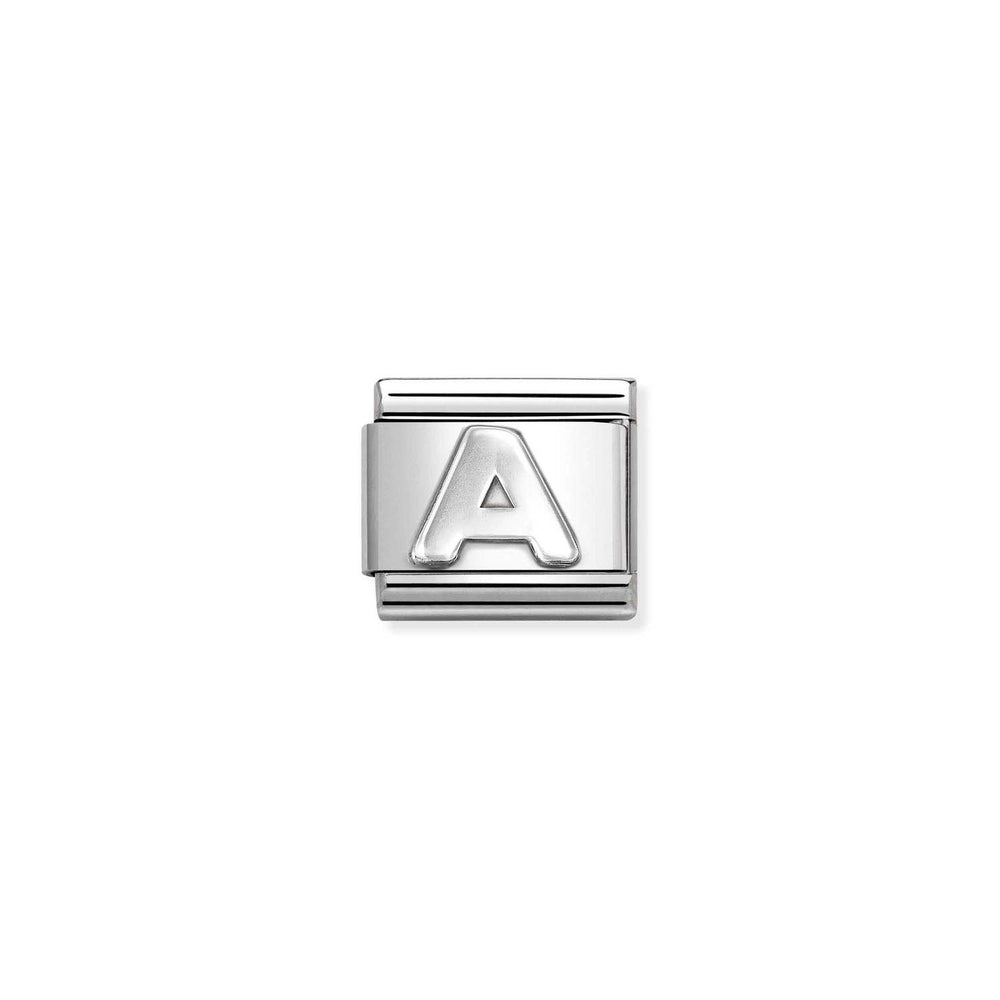 Nomination Classic Silver Charm - Letter A