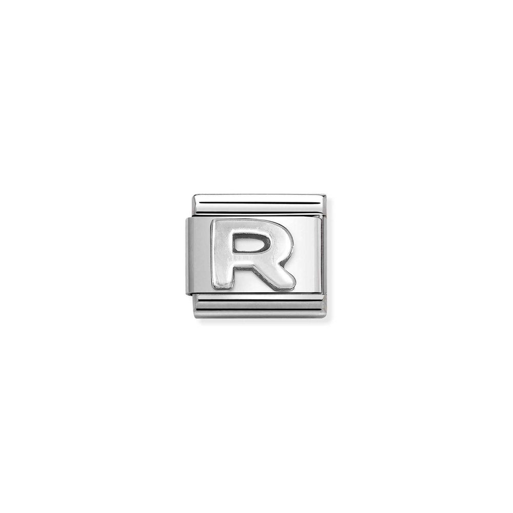 Nomination Classic Silver Charm - Letter R