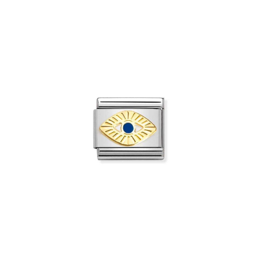 Nomination Classic 18K Gold Diamond Eye Charm