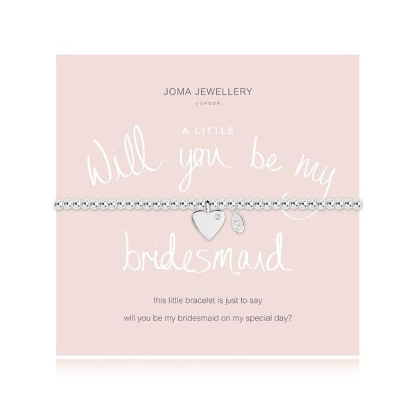 Joma A Little - Will You Be My Bridesmaid Bracelet