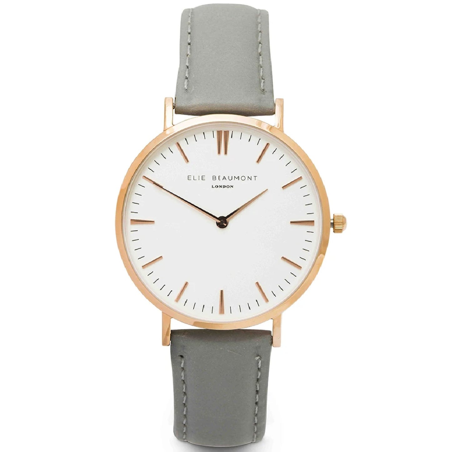 
                  
                    Elie Beaumont Oxford Small Rose Gold Watch Grey
                  
                