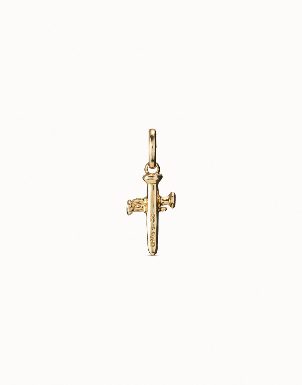 UNOde50 Medium Cross Charm - Gold
