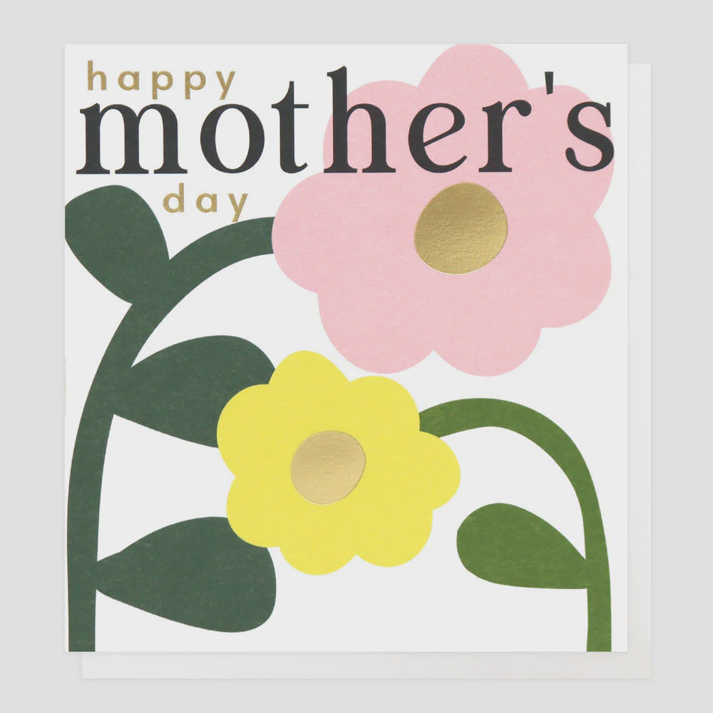 Caroline Gardner Happy Mother's Day Flowers Greetings Card