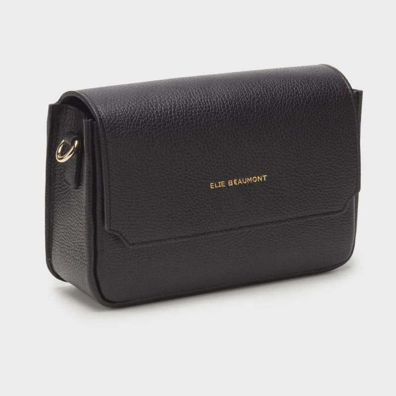 
                  
                    Elie Beaumont Crossbody Fold Bag - Black
                  
                