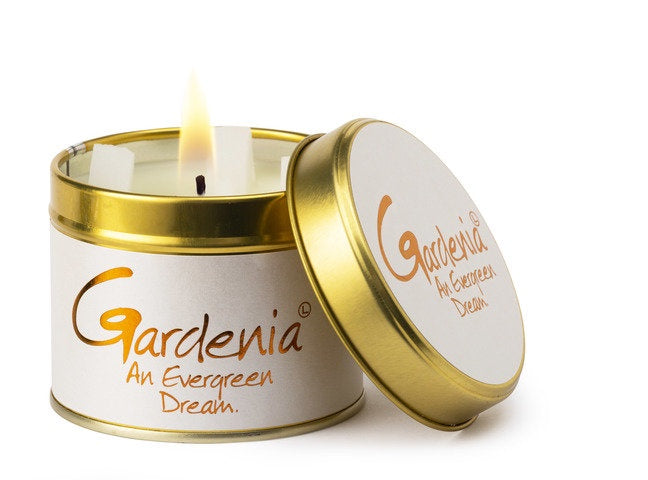 Lily Flame Gardenia Candle Tin