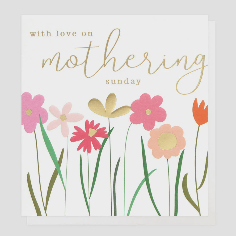 Caroline Gardner With Love On Mothering Sunday Greetings Card