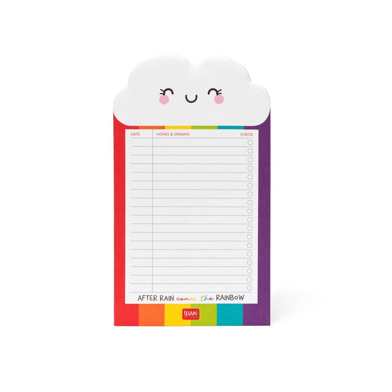 Legami Paper Thoughts Notepad - Rainbow
