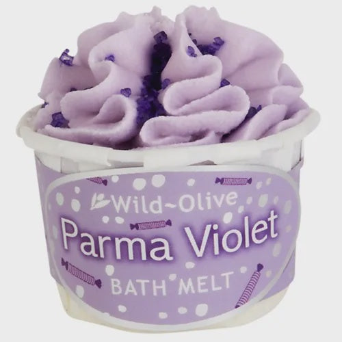 Wild Olive Bath Melt - Parma Violet