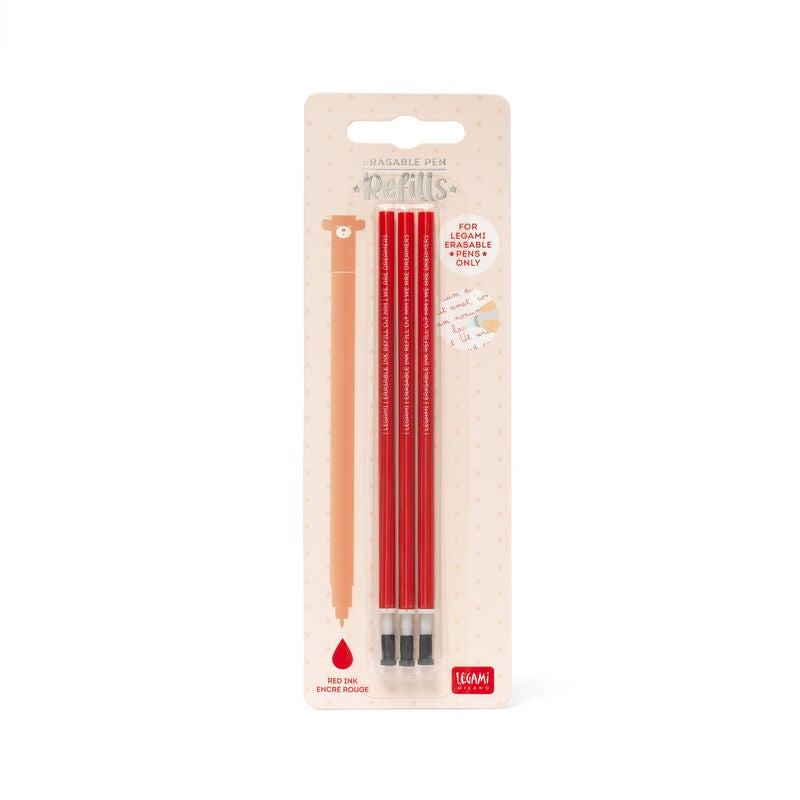 Refill Erasable Pen - Red