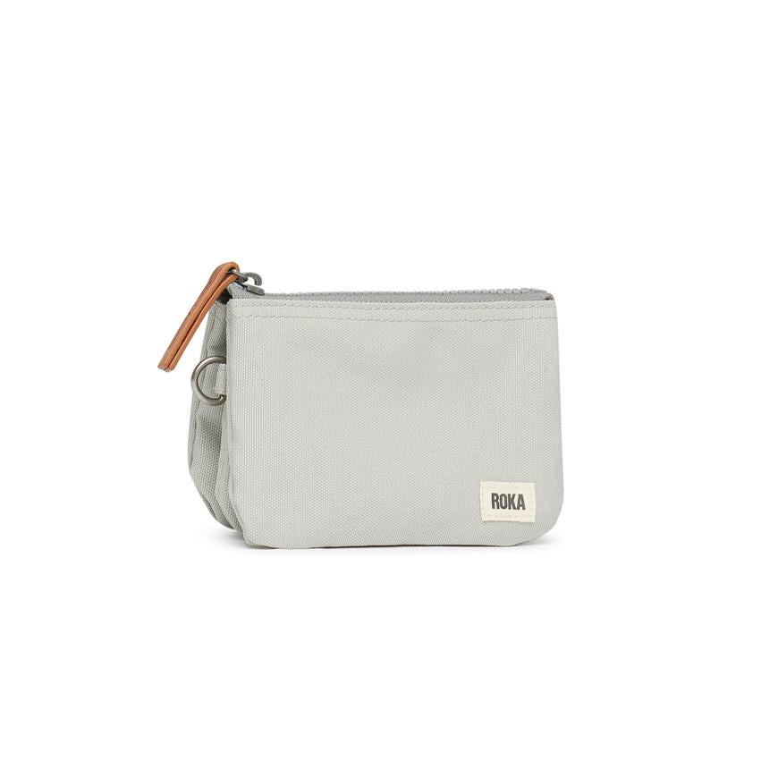 Carnaby Small Sustainable Canvas Purse - Mist