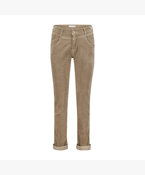 Red Button Sienna Corduroy Trousers - Taupe