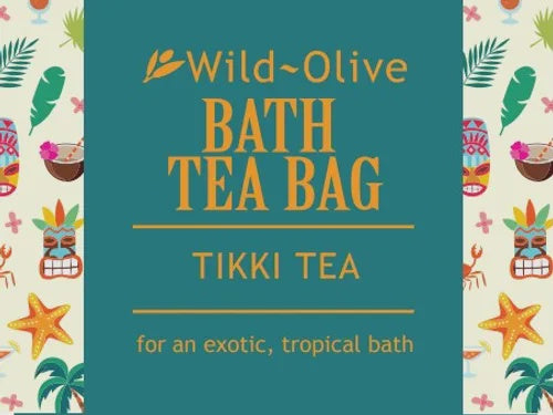 Wild Olive Bath Tea Bag - Tikki Tea