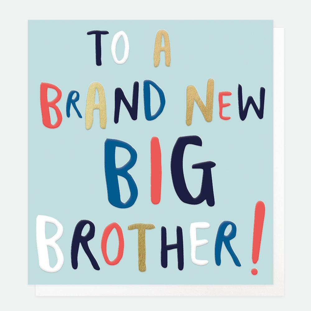 Caroline Gardner Big Brother Greetings Card