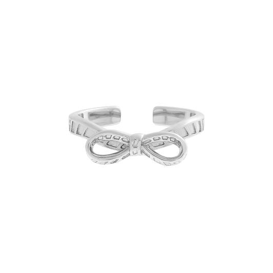 Olivia Burton Bow Silver Ring