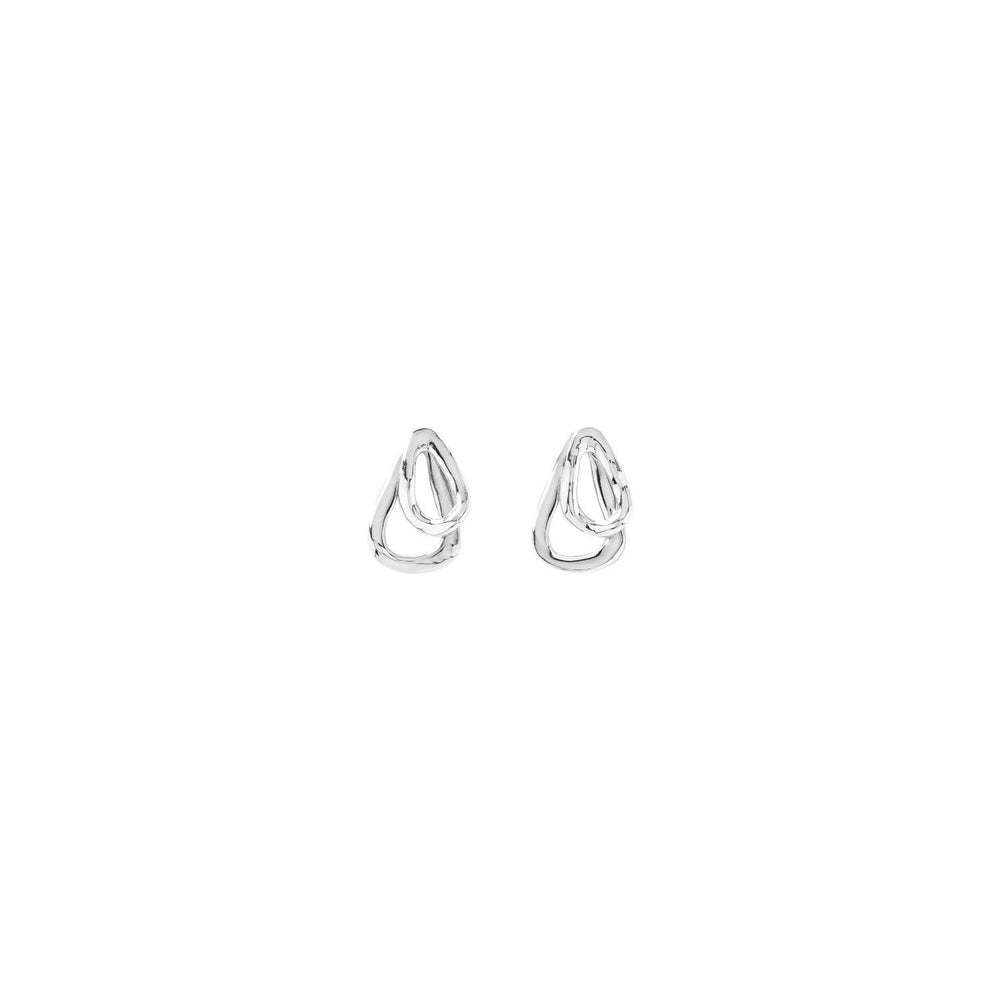 UNOde50 Connected Earrings - Silver