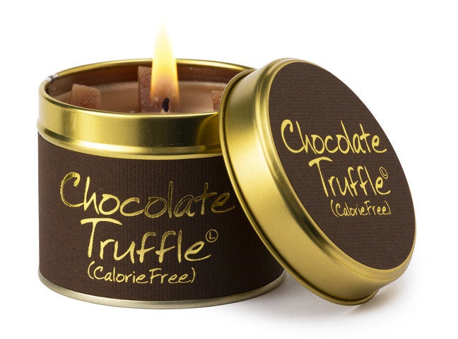 Lily Flame Chocolate Truffle Candle Tin