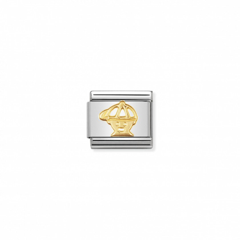 Nomination Classic Link Gold Boy Charm