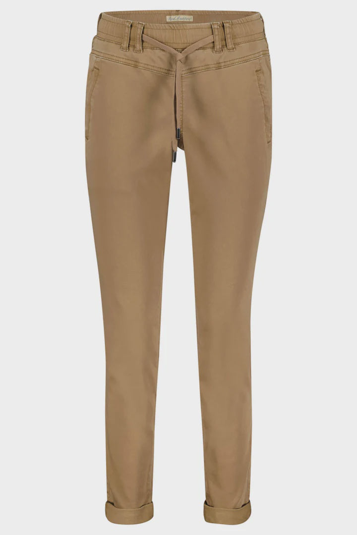 Red Button Tessy Regular Rise Joggers  Camel