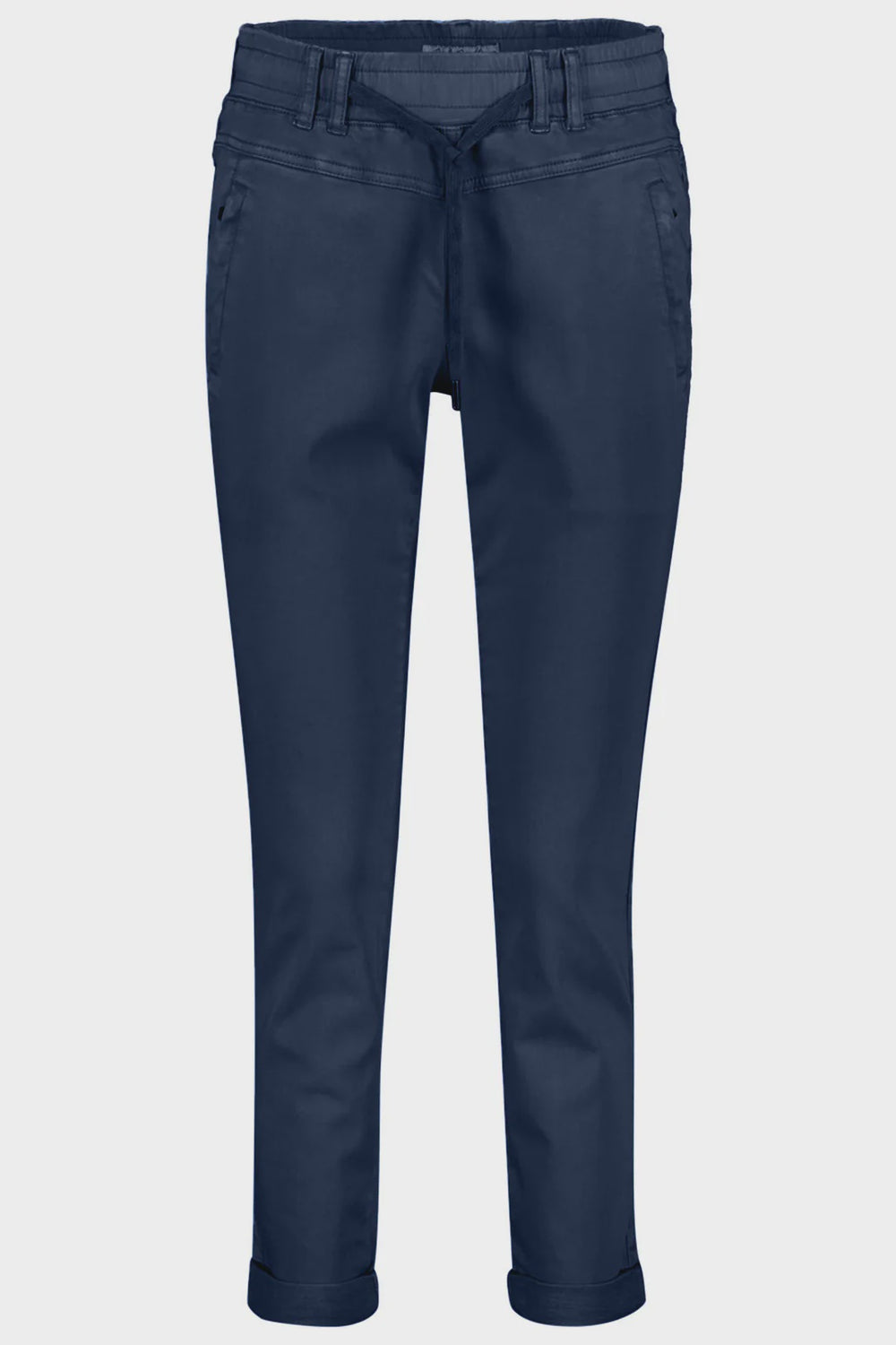 Red Button Tessy Crop Jogger - Navy